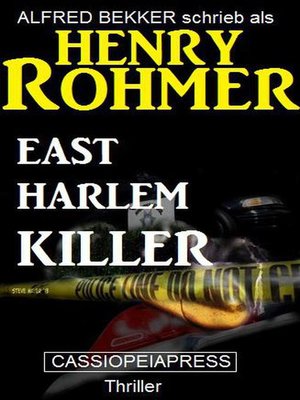 cover image of East Harlem Killer